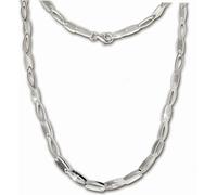 SilverDream Collier pour dames ovale 45cm en argent sterling mat SDK403