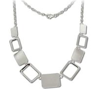 SilverDream Collier pour dames Square 45cm en argent sterling mat SDK411