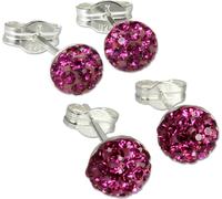 SilverDream Femme SilverDream Bijoux en argent rose Parures 925 Argent D2GSS202P