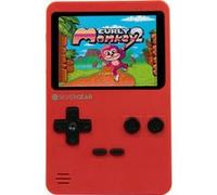 Silvergear® Console de Jeu Portable | avec 400 Classique Jeux | Console Retro Portable | Mini Console pour Enfants et Adultes | Grand Cadeau pour Les Enfants | 12,5x8x2,3 cm | Rouge