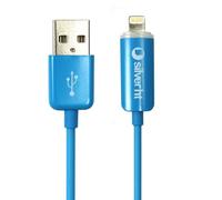 SilverHT Argent HT 93617 Décoration Murale 1,5 m USB vers Apple Lightning USB Cable-White