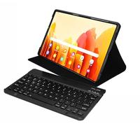 SILVERHT - Étui tablette Lenovo M10.6 HD Plus 3rd Gen TB125FU avec clavier Bluetooth avec fonction antidérapante et protection contre les taches et les impacts