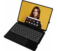 SILVERHT Silver HT - Étui pour tablette magnétique Samsung Galaxy Tab A9+ avec clavier espagnol Bluetooth touchpad (SM-X210 SM-X215 LTE SM-X216 5G)