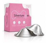 Silveriumom The Original Silver Nursing Cups - Nipple Shields for Nursing Newborn - 100% Pure Silver 999 Carat and Handmade - Nipple Covers Breastfeeding