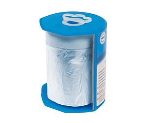 Silverline 100284 Film et adhésif de masquage avec dévidoir 550 mm x 33 m