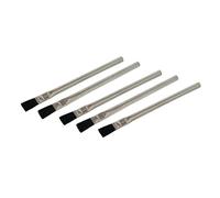 Silverline 105878 5 pinceaux à flux pour soudage 15 mm