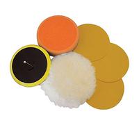 Silverline 107912 Boîte 6 pièces de ponçage/polissage sur perceuse 125 mm