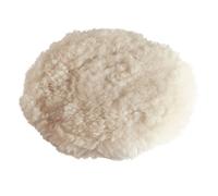 Silverline 107974 Bonnet de polissage auto-agrippant en laine d'agneau 180 mm