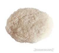 Silverline 107974 Tampon de polissage en laine autocollante