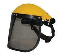 Visière de protection grillagée relevable Silverline 140868