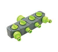 Silverline 167269 Sélecteur 4 circuits Mâle 3/4" et 1/2"