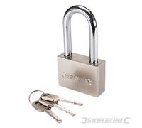 Silverline 186812 Cadenas en acier avec arc long
