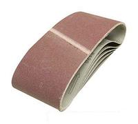 Silverline 196070 5 bandes papier de verre 100 x 610 mm Grain 60