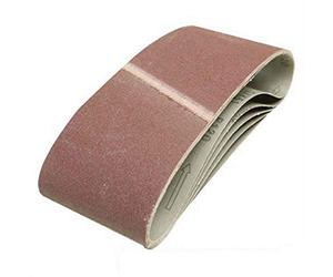 Silverline 196070 5 bandes papier de verre 100 x 610 mm Grain 60
