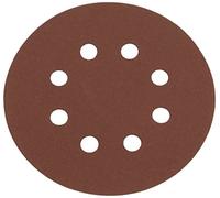 Silverline 206505 10 disques abrasifs perforés auto-agrippants 125 mm Grain 240