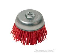 Silverline 220410 Brosse boisseau à fils de nylon abrasifs