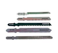 Silverline 234060 Lot de 10 Lames de scie sauteuse