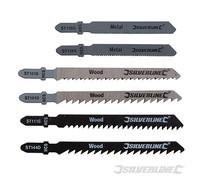 Silverline 234184 Jeu de lames de scie sauteuse, 30 pcs