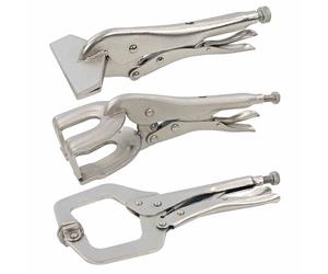 Silverline 245017 - Lot de 3 Pinces étau de soudage soudure