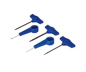 Silverline 245060 Jeu 5 pcs de vrilles et alènes