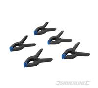 Silverline 250136 Pince à ressort, 5 pcs