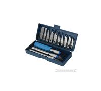 Silverline 251094 Kit De Lames Remplaçables Pour Bistouri 16 Pièces