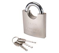 Silverline 260329 Cadenas en acier à anse intégrée 70 mm