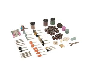 Silverline 267204 Ensemble de 216 Accessoires pour Outil rotatif Tige de 3,17 mm