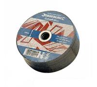 Silverline 273202 350 x 25.4 mm Flat Metal Cutting Discs - Pack of 5