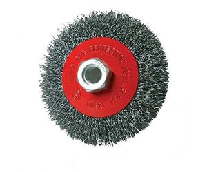 Silverline 277852 Brosse biseautée à fils ondulés 100 mm