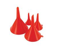 Silverline 282421 Jeu de 4 Entonnoirs 50/75/100/120 mm