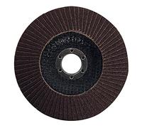 Silverline Tools Disques à lamelles corindon 282587 125 mm grain 80