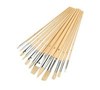 Silverline 282606 Lot de 12 pinceaux assortis