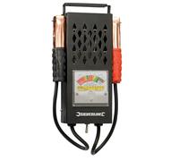 Silverline 282625 Testeur pour piles et chargeur de piles, Noir