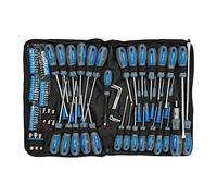 Silverline 283983 Lot de 100 tournevis 100 pièces Pantone Bleu 300C/Gris 431C