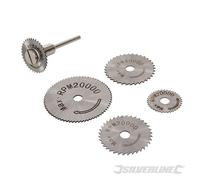 Silverline 289305 Disques à découper HSS, 6 pcs