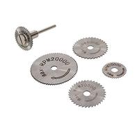 Silverline 289305 Lot de 6 Disques de coupe en Acier HSS