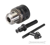 Silverline 292703 Mandrin de perçage SDS Plus et adaptateur, 3 pcs