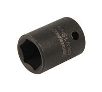 Silverline 301762 Douille à choc hexagonale pour clé à choc 19 mm