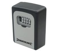 Silverline Tools Coffre à clés sécurisé mural 309218 121 x 83 x 40 mm