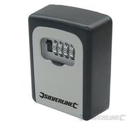 Silverline 309218 Coffre-fort avec clé à combinaison