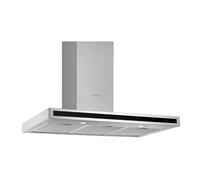 SILVERLINE 3173.9.733.03 Hotte Murale 90Cm Inox + Verre 3 Vitesses