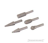Silverline 327567 Grattoirs de perçage, 5 pcs