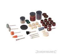 Silverline 349758 Accessoires divers pour outils rotatifs, 105 pcs