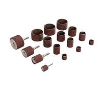 Silverline 381141 Ensemble de Tambour de sablage 20 pièces 13/19/25/38 mm