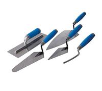 Silverline 395016 Lot de 5 truelles à poignée caoutchoutée 5 pièces