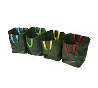 Silverline 410631 Sacs de tri sélectif, Multicolore, 400 x 320 x 320 mm, Set de 4 Pièces
