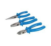 Silverline 427610 Jeu de pinces, 3 pcs