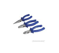 Silverline 427610 Lot De 3 Pinces 160 MM