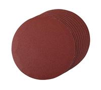 Silverline - 427660 - Disques abrasifs perforés auto-agrippant - Grain 120 - 180 mm - Pack de 10